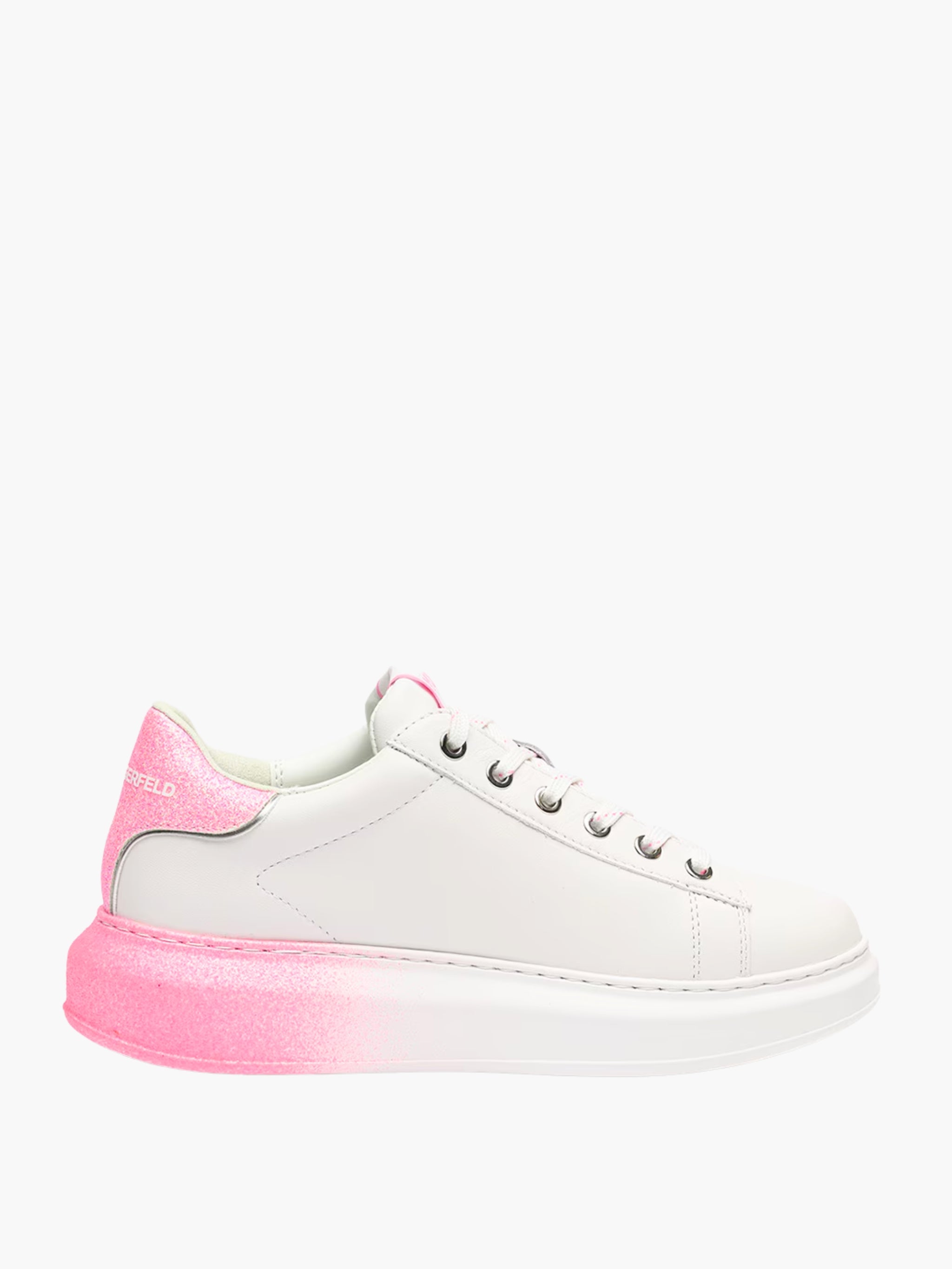 Karl Lagerfeld Sneaker KLL301 Kapri Ombre Nft Lo Lace White Lthr W
