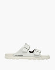 Karl Lagerfeld Slide Kls56 Kondo Tred 2-Strap Off White Rubber