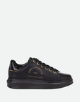 Karl Lagerfeld Sneaker Kll285 Kapri Lug Maieon Karl Lace Black Shimmer Suede