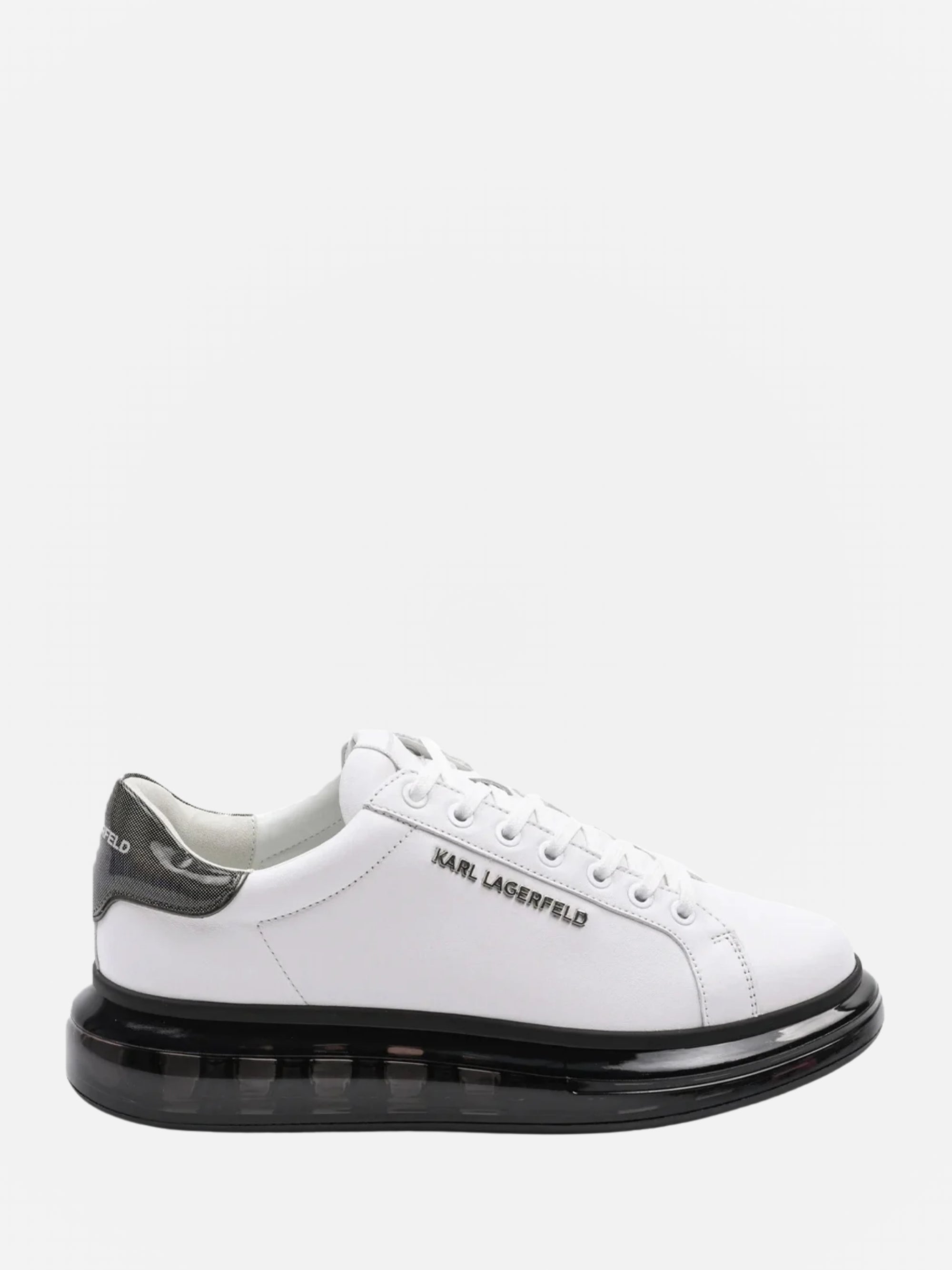 Karl Lagerfeld KL73 Kapri Kushion Lo Lace White Leather Black-AL Capone Premium