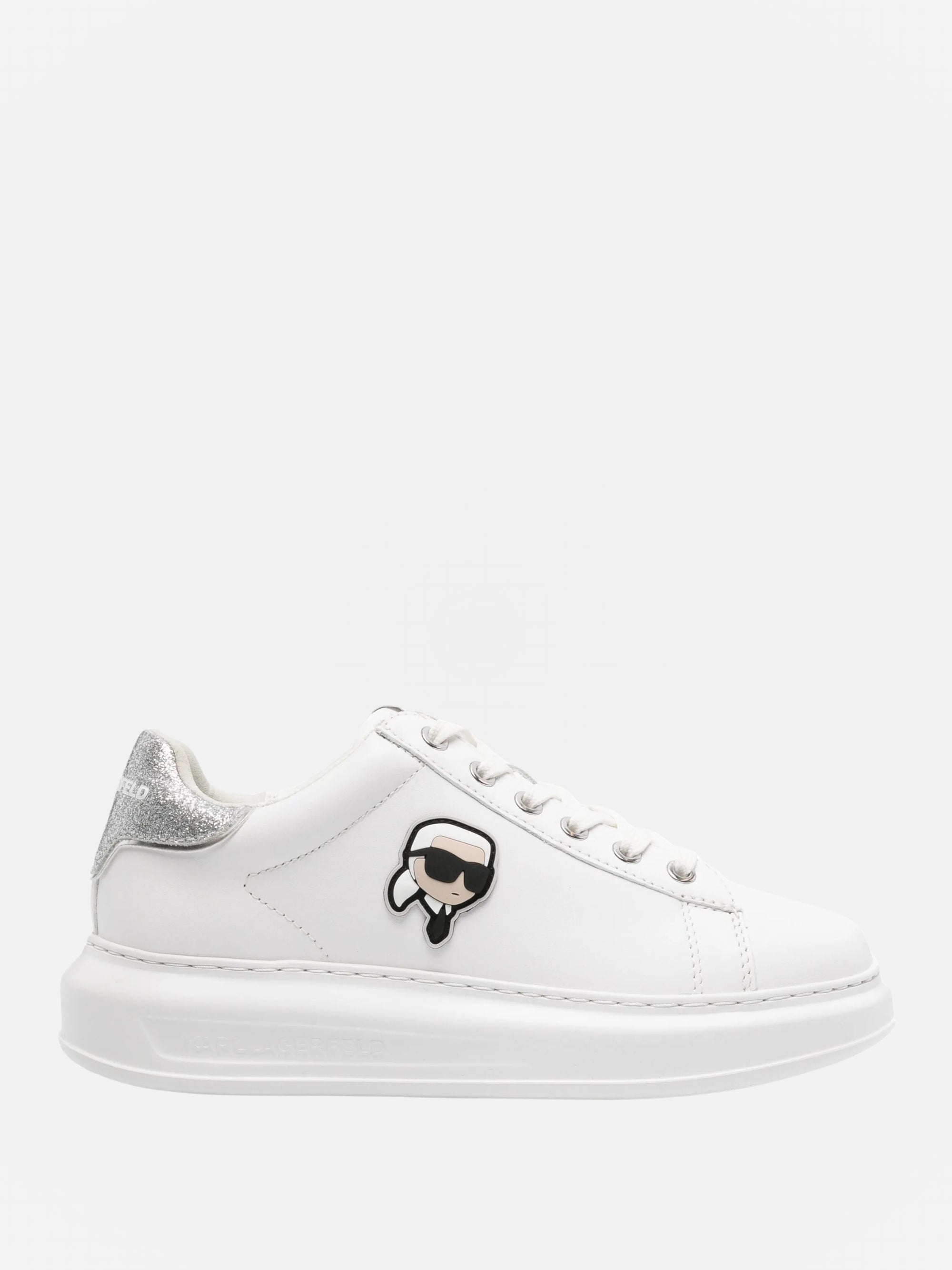Karl Lagerfeld KLL243 Sneaker NFT Lo Lace White/Silver-AL Capone Premium