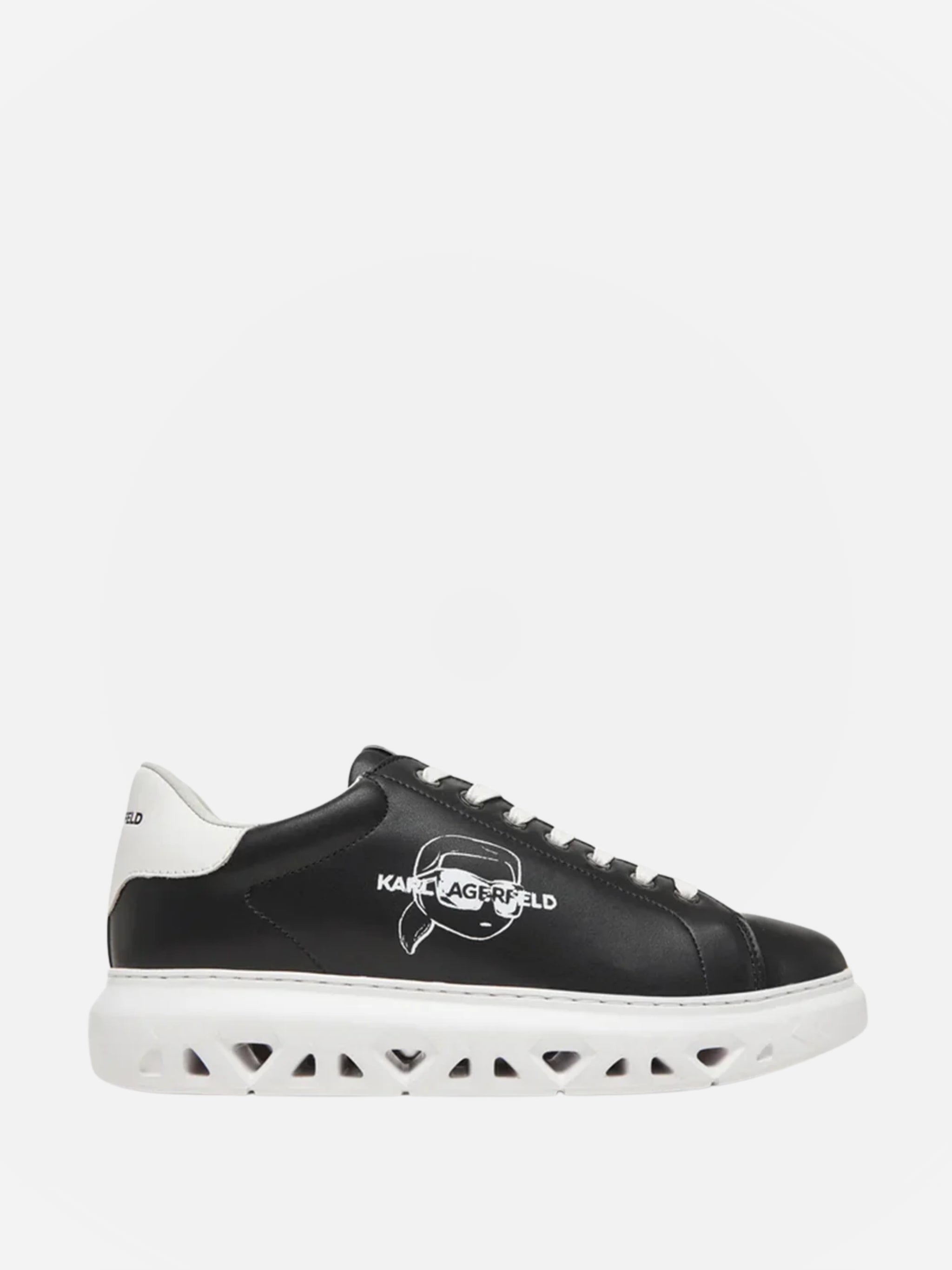 Karl Lagerfeld KL553 Sneaker Kapri Kite Outline NFT Black - AL