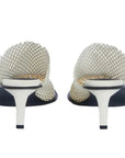 Kenzo Heel Ladies Mule Off White