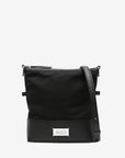 Maison Margiela Black Leather Small Crossbody Bag Black