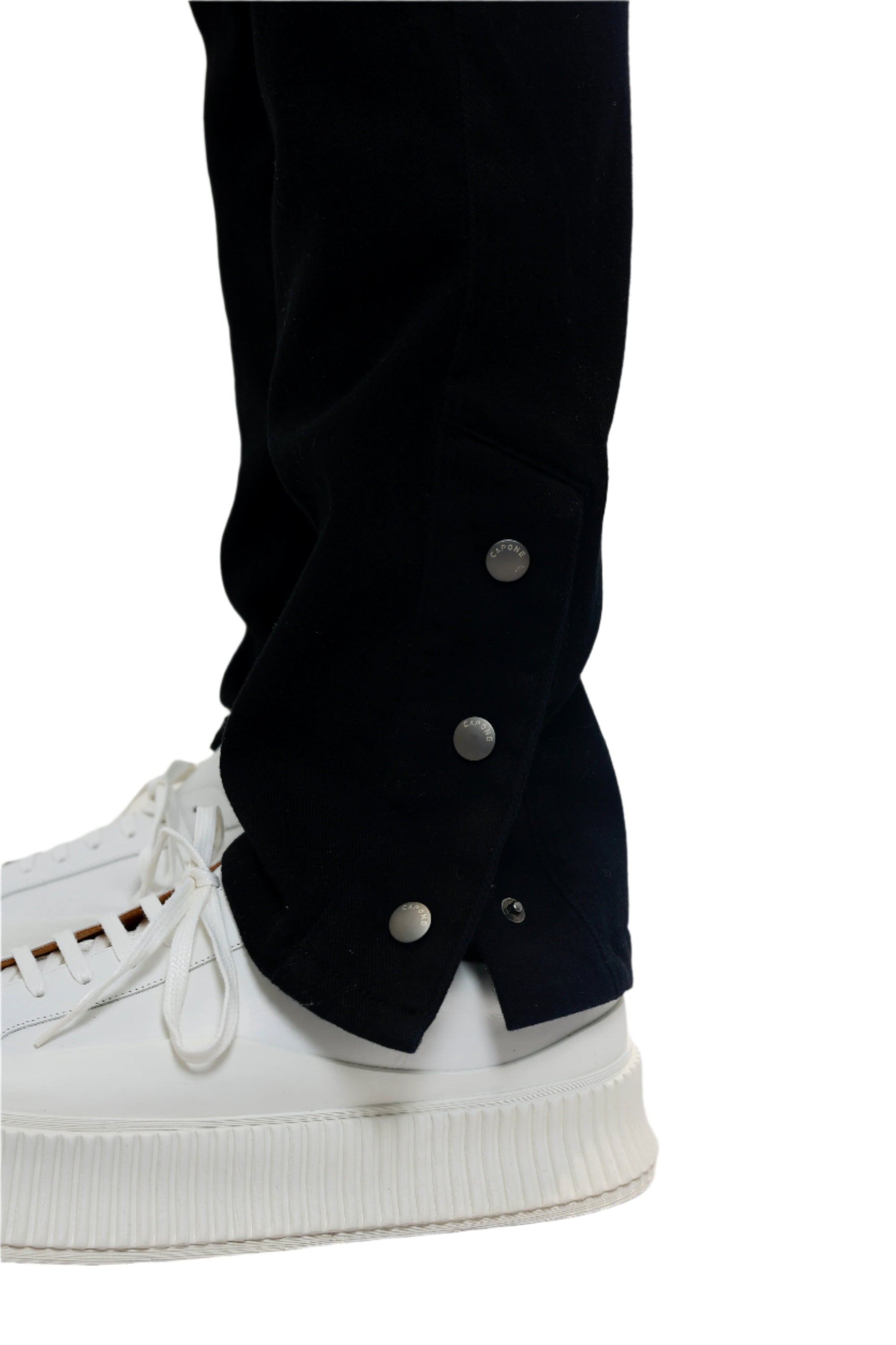 Capone Cargo Pants Relaxed Black-AL Capone Premium