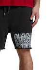 Purple Shorts MWT Fleece Beauty Black-AL Capone Premium