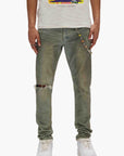 Purple Jeans Light Dirty Wax