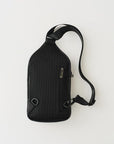 True Religion Hs Monogram Pu Sling Bag Black / Grey