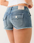 True Religion Joey Lr Short Flap Lunar Bleach