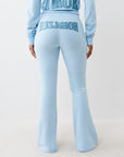 True Religion Mr Joey Flare Terry Pants Cerulean Blue