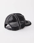 True Religion Concert Patch Big T Trucker Cap Black / Natural