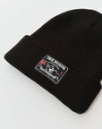 True Religion Concert Patch Beanie Jet Black