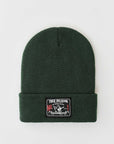 True Religion Concert Patch Beanie Green Gables