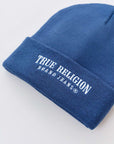 True Religion Arch Logo Beanie Eclipse