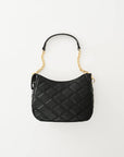 True Religion Quilted Handbag Jet Black