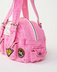 True Religion Bag Patch Dull Pink