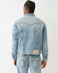 True Religion True Oversized Super T Jacket Medium Wash