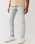 True Religion Matt Super T No Flap 32In Light Clearwater Wash
