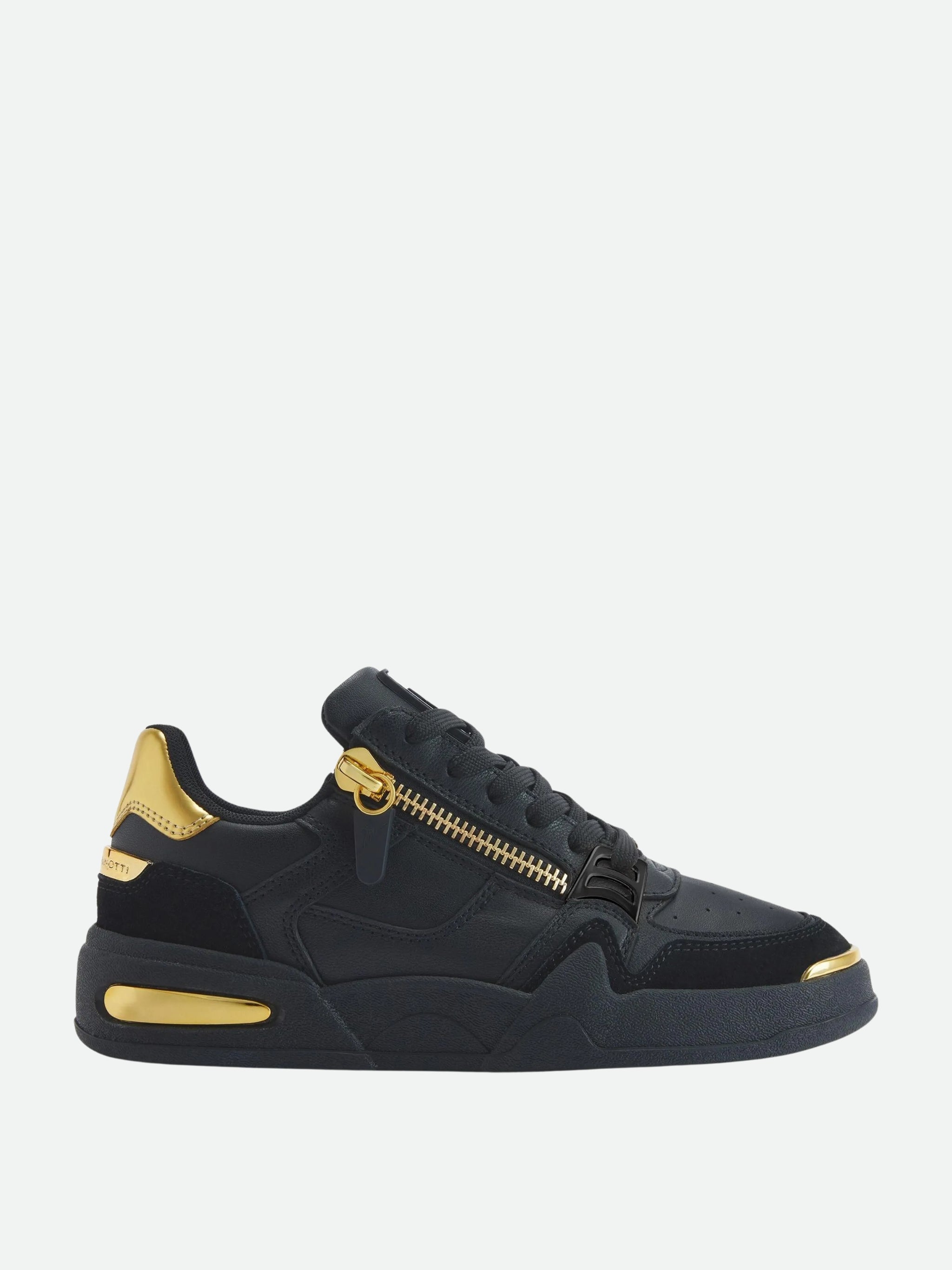 Zanotti Sneakers Uomo Snk Scarpa Tomaia Nero - AL Capone Premium
