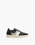 Giuseppe Zanotti Sneakers Z68 White Stripe Suede Front Black