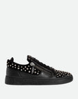 Zanotti Sneakers Uomo Snk Scarpa Velour Nero