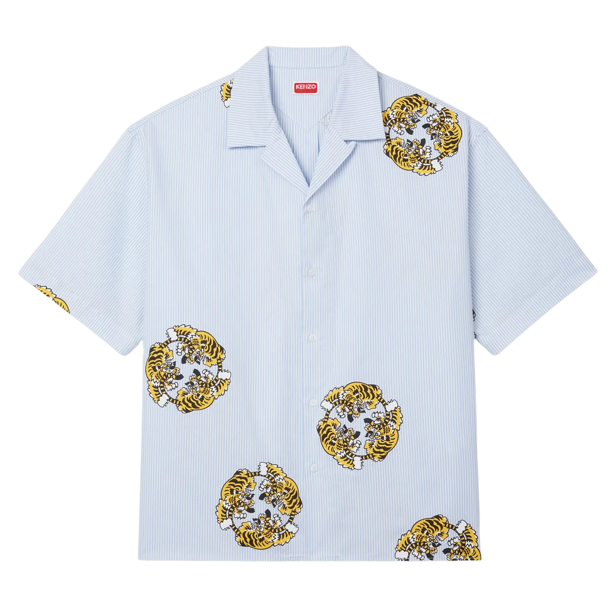 Kenzo Shirt Allover Tiger Prints White – AL Capone Premium
