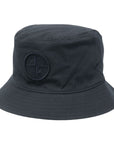 Stone Island Bucket Hat Logo Navy
