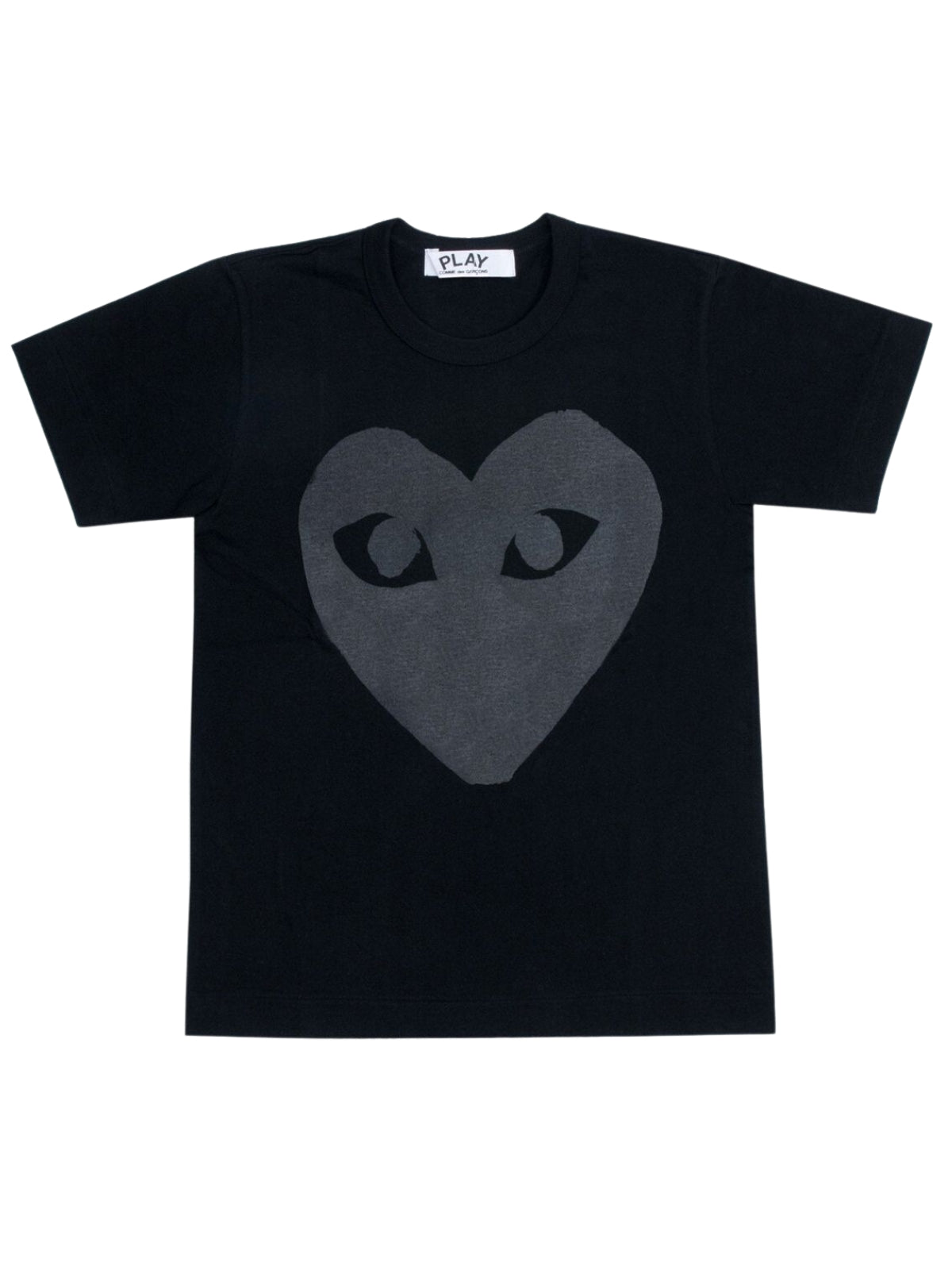 Comme des Garcons Play Black Heart T shirt Black