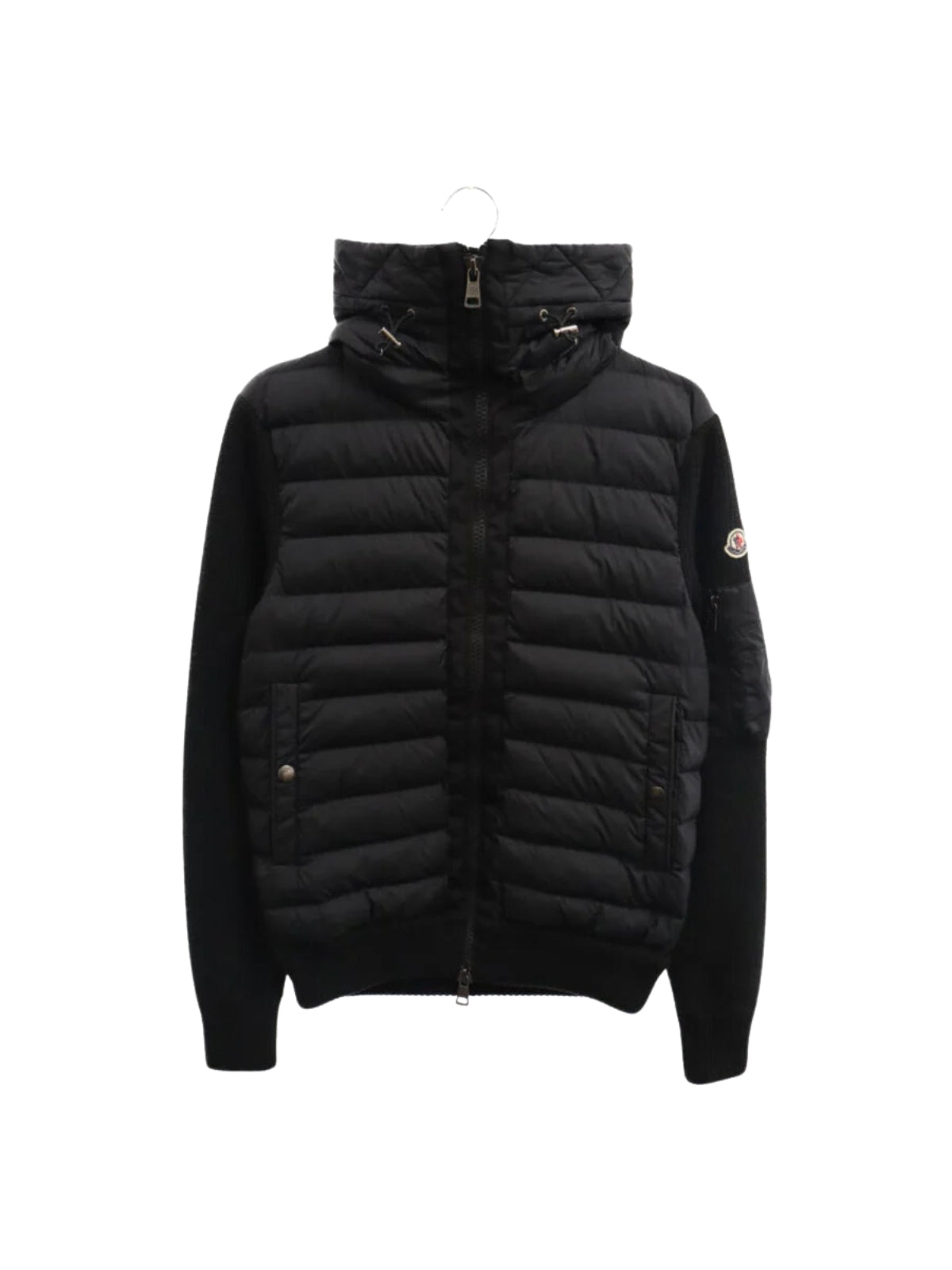Moncler Jacket Logo Black – AL Capone Premium