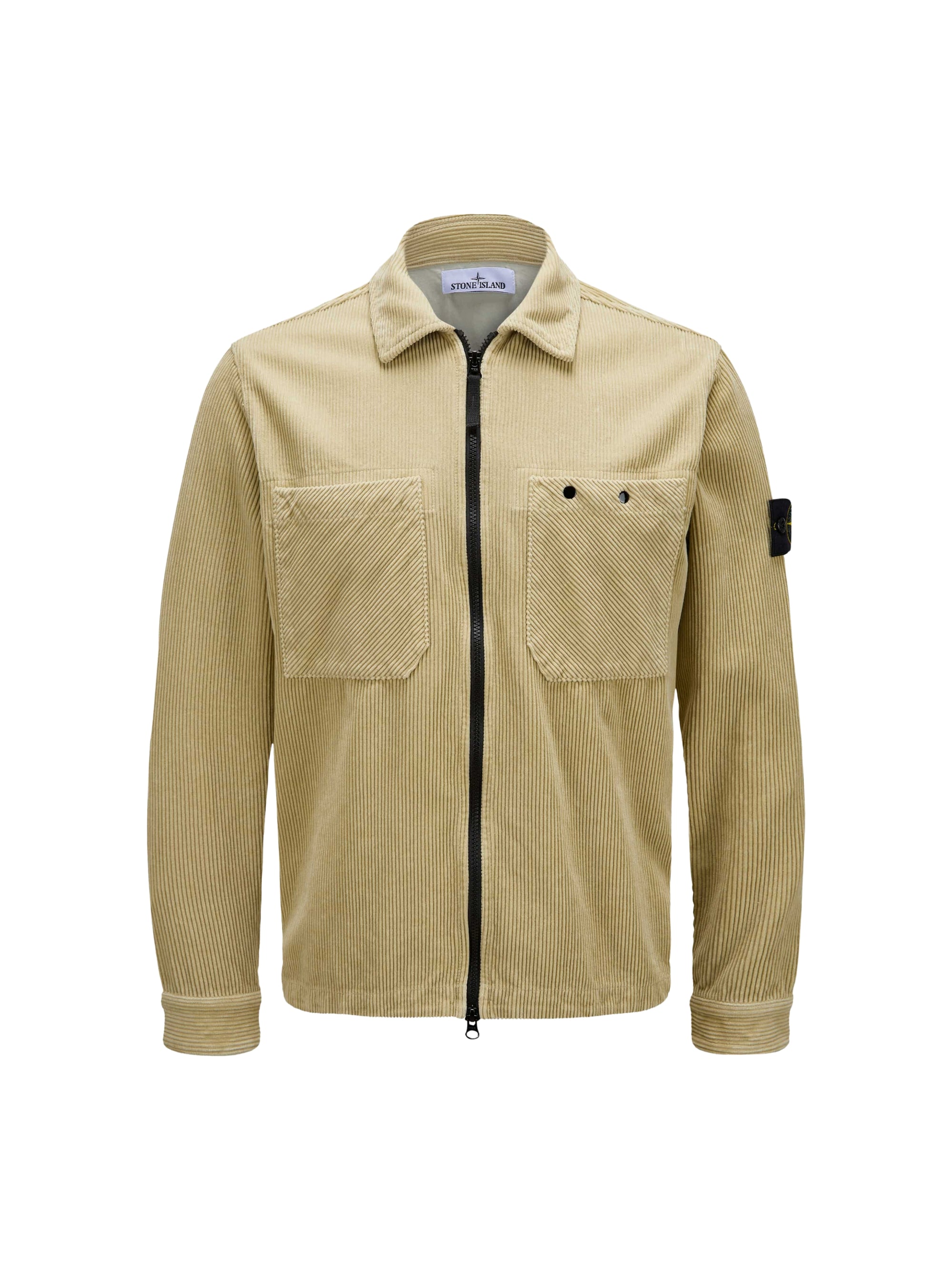 Stone Island Jacket Logo Beige-AL Capone Premium