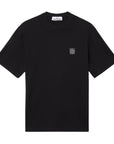 Stone Island T-Shirt Chest Logo Black