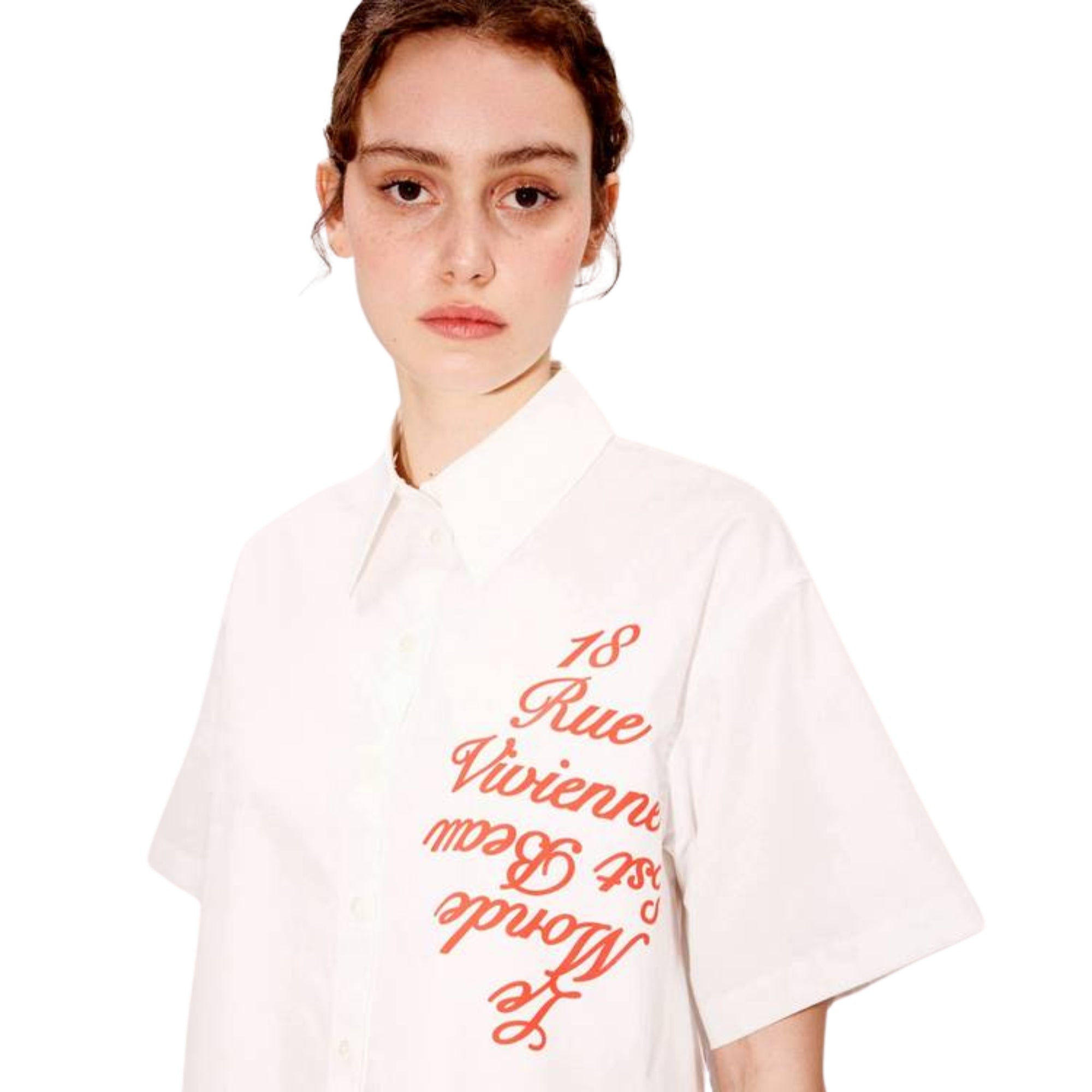 Kenzo Shirt Ladies 1970 Poplin White-AL Capone Premium