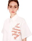 Kenzo Shirt Ladies 1970 Poplin White-AL Capone Premium