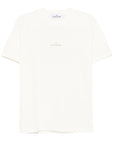 Stone Island T-Shirt Logo Cream