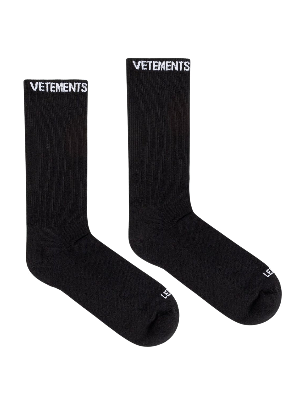 Vetements Socks Logo Black-AL Capone Premium