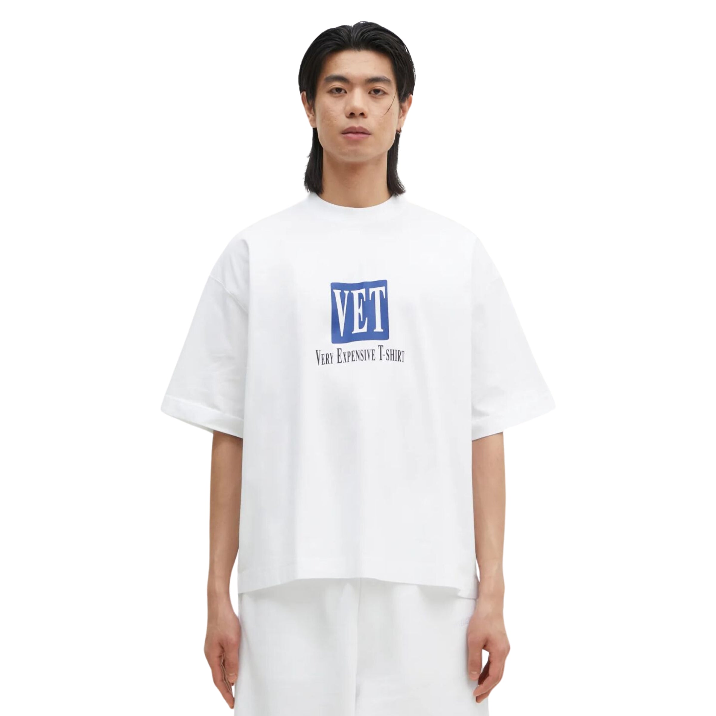 Vetements T-Shirt Vet Cropped Boxy White – AL Capone Premium