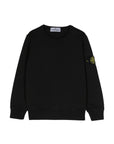 Stone Island Sweater Sleeve Logo Black-AL Capone Premium
