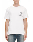 Purple T-Shirt Wavelenght Logo White