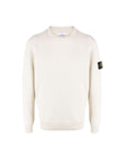 Stone Island Sweater Sleeve Logo White-AL Capone Premium
