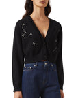 Kenzo Cardigan Ladies Button Down Black-AL Capone Premium