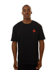 Capone T-Shirt Capone Club Flower Black-AL Capone Premium