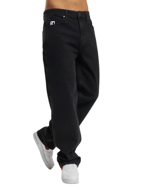 Karl Kani Jeans Tapered 5 Pocket Denim Black – AL Capone Premium
