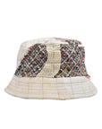 Who Decides War Bucket Hat Tweed Patchwork Cloud-AL Capone Premium