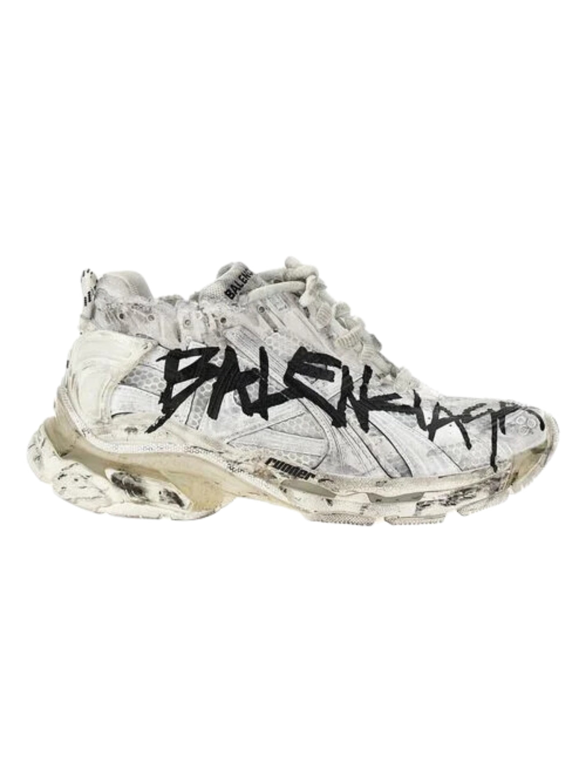 Balenciaga Sneaker Runner Grafitti Print-AL Capone Premium