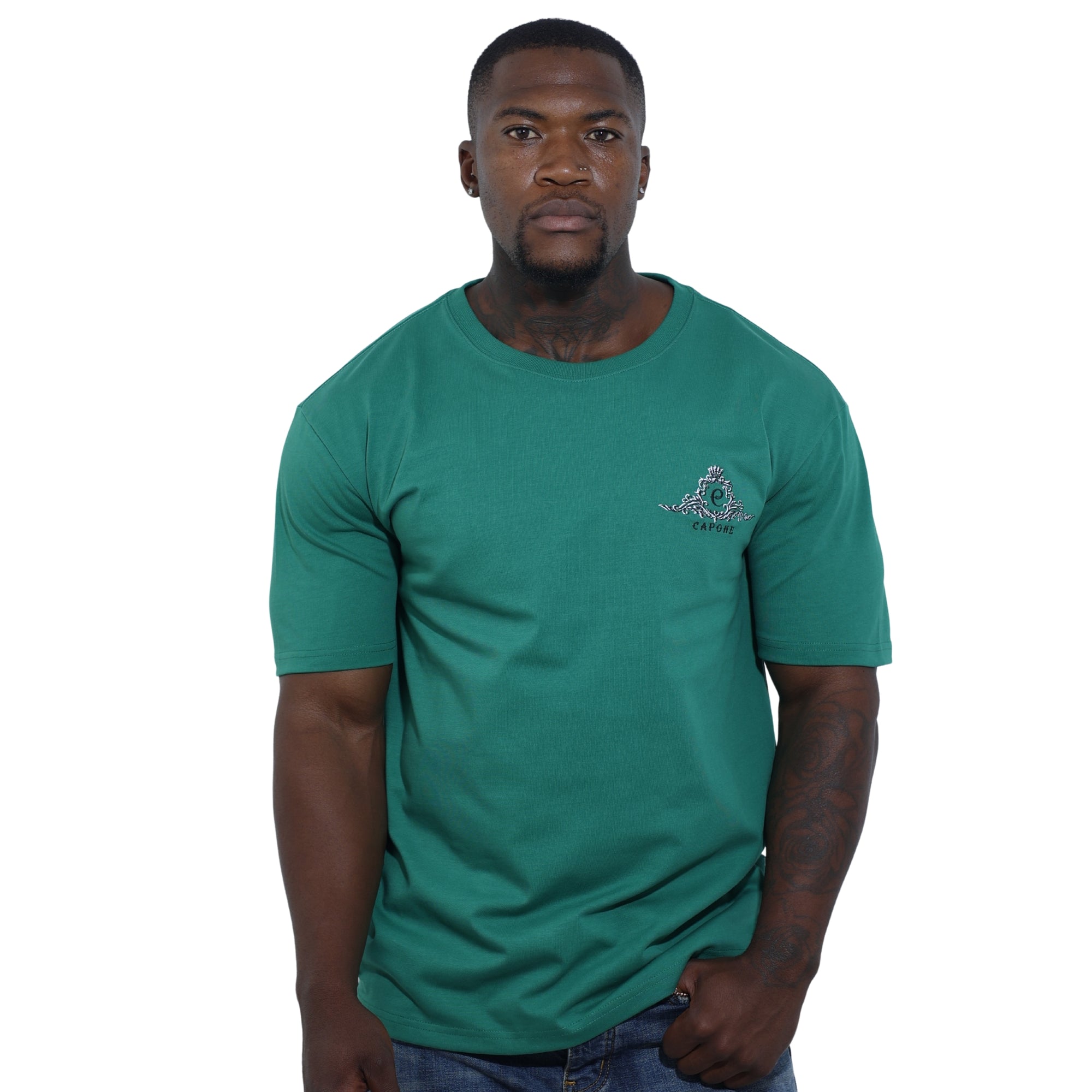 Capone T-Shirt Monaco Legacy Green-AL Capone Premium