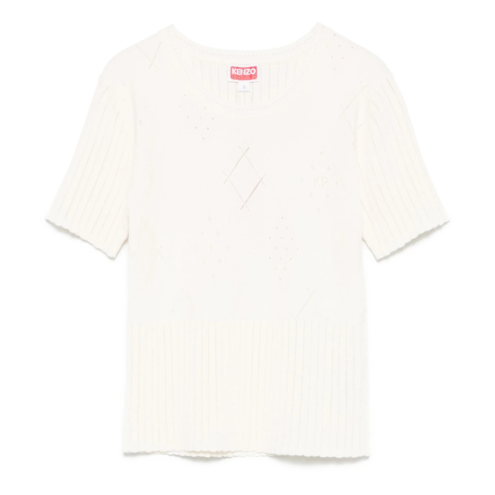 Kenzo T-Shirt Ladies Knitted Off-White-AL Capone Premium