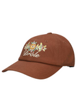 Drole De Monsieur Cap Flower Brown