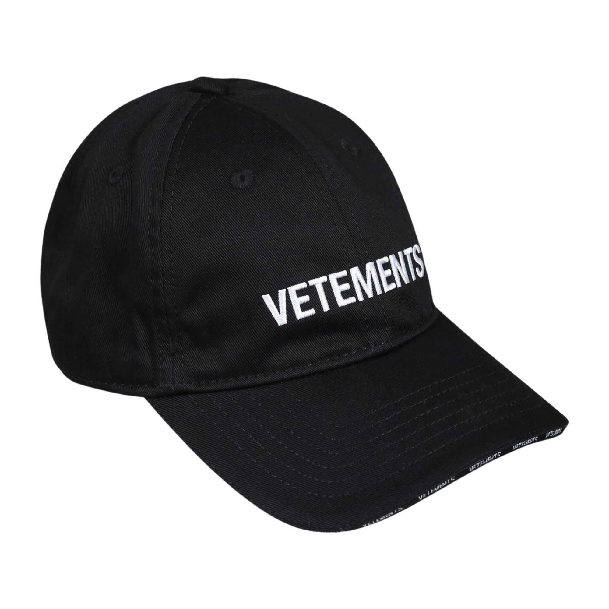 Vetements Cap Logo Black-AL Capone Premium
