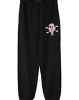 Icecream Track Pants Cones & Bones Black-AL Capone Premium