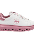 Karl Lagerfeld Sneaker Ladies Kapri Kite Nft White-Pink